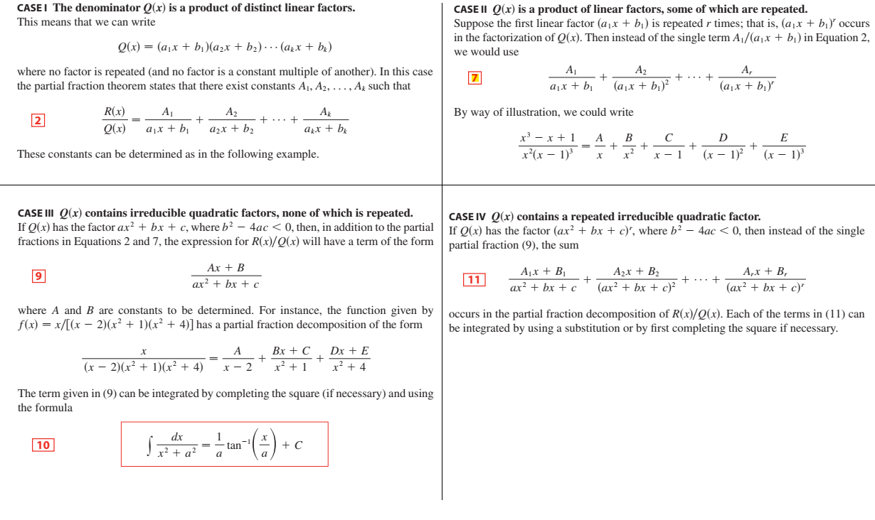 <p>partial fractions</p>