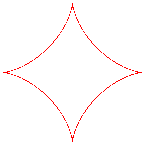 <p>Quelle figure géométrique ressemble à une étoile à quatre branches courbes et régulières ?</p>