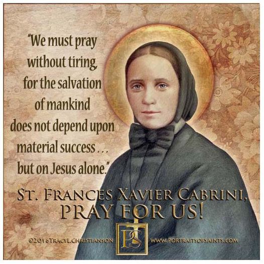 <p>Saint Francis Xavier Cabrini</p>