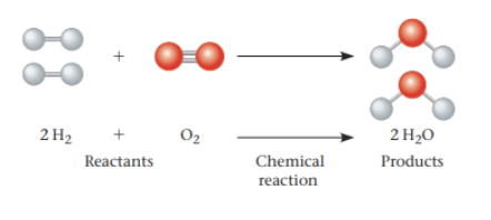 focus on reactants + products