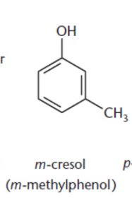 <p>Two groups separated by a carbon on a benzene</p>