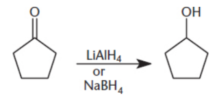 <p>lithium aluminum hydride (LiAlH4) and sodium borohydride (NaBH4)</p>