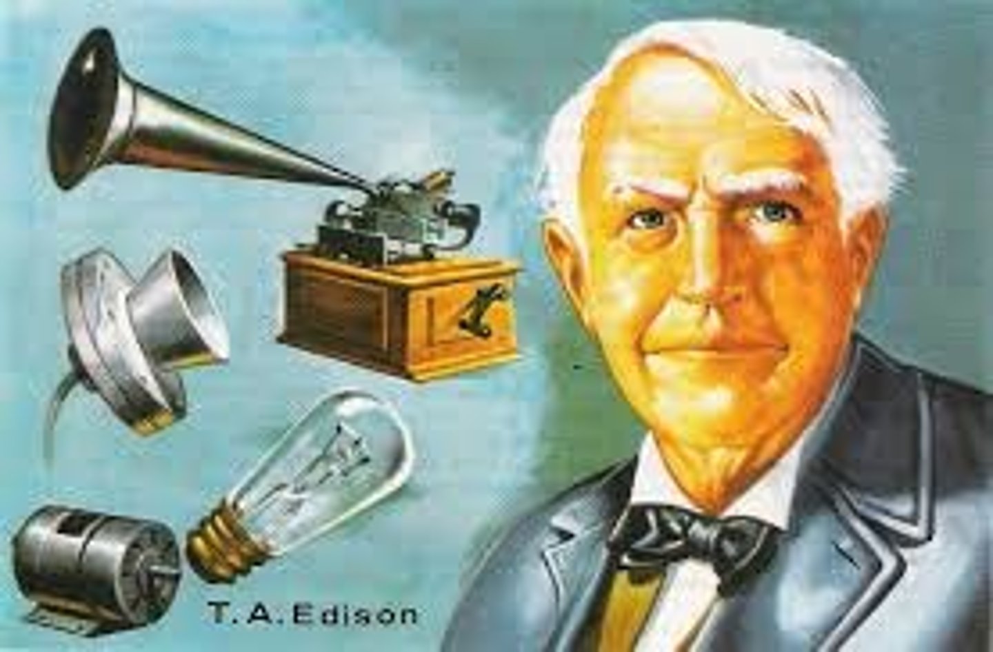 <p>Invented the Phonograph, Light Bulb, Electric Generation, and Motion Pictures! </p><p>His company supplied electricity in New York City in 1882. </p>