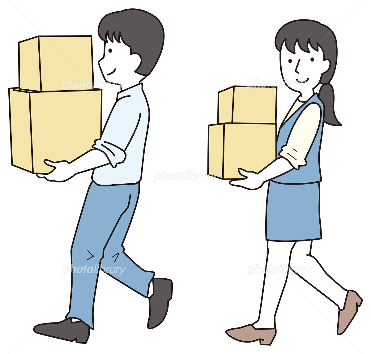 <p>箱を運びましょう。</p><p>Let’s <strong>carry</strong> the box.</p><p>What’s the verb for “to carry”?</p>