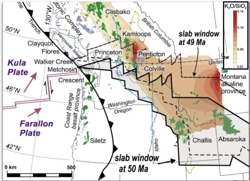 <p>Late Cretaceous to Mid-Miocene</p>