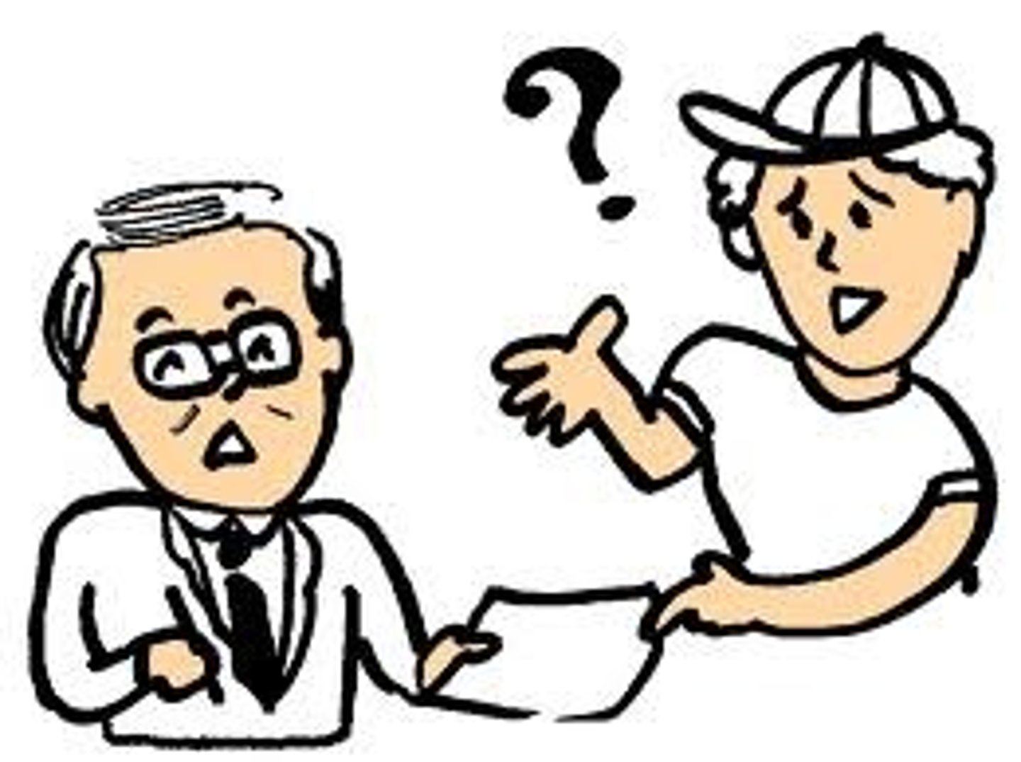 <p>We ask him/her</p>