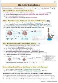<p>equal on both sides  a neutron in the nucleus turns into a proton and releases a fast moving electron(beta particle)</p>