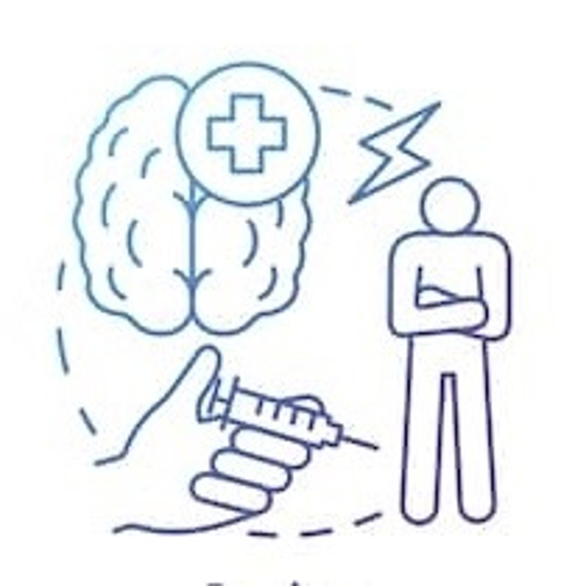 <p>treating mental disorders with medicine.</p>