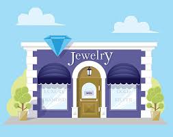 <p>The jewelry store</p><p>I went to the jewelry store</p>