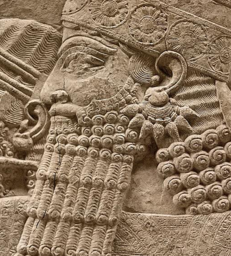 <p>neo-assyrian bas reliefs meanings?</p>