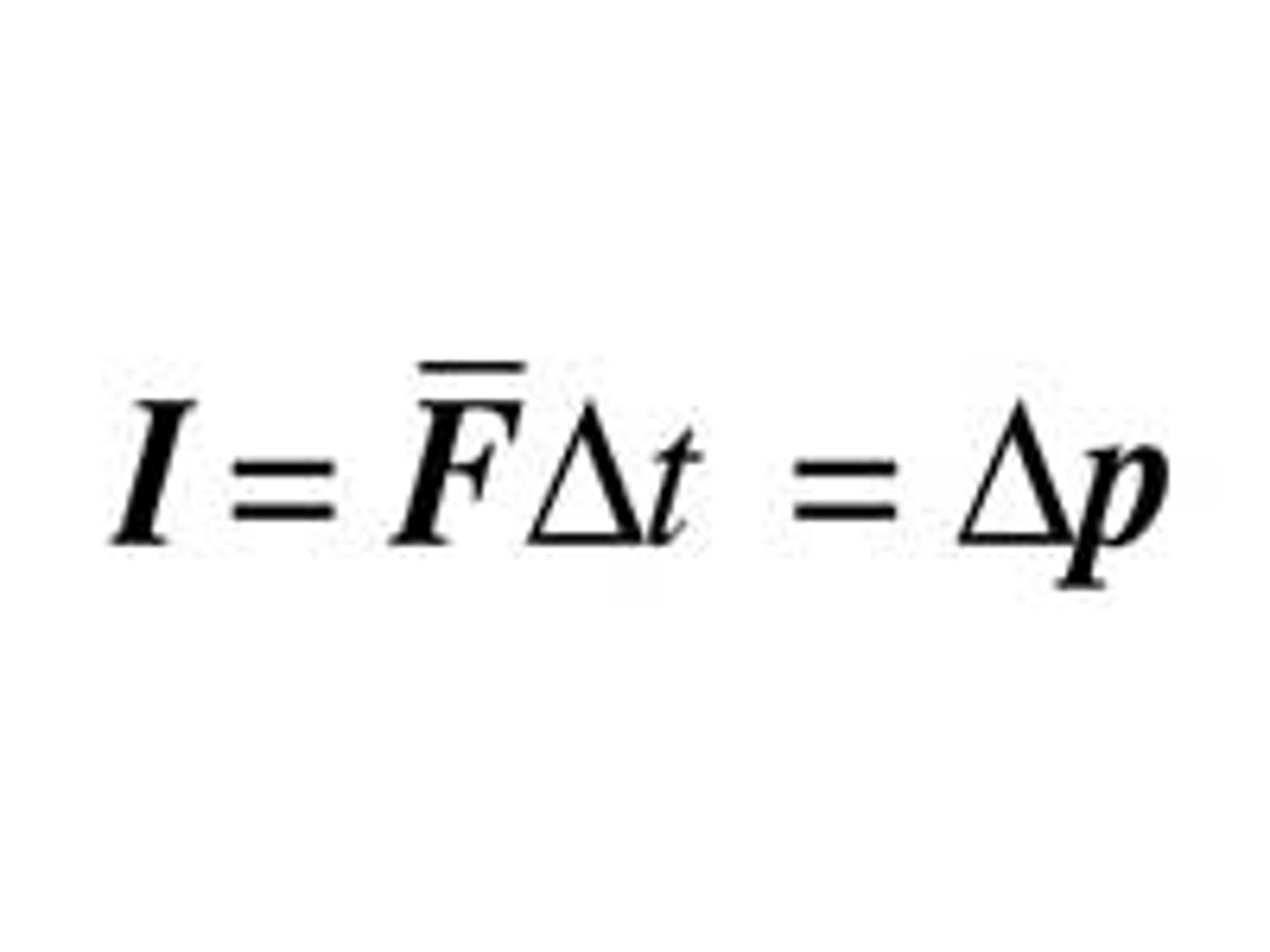 <p>force x time; or change in momentum</p>