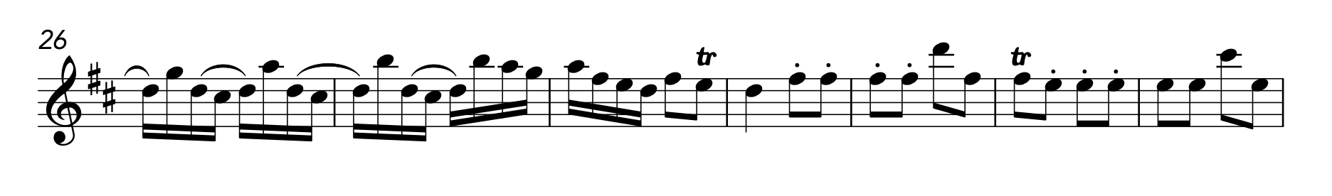 <p>What is the cadence in bars <strong>27(2)-28(1) <em>11(2)-12(1)?</em></strong></p>