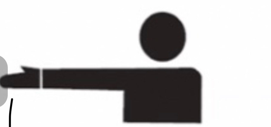 what does this hand signal indicate?
