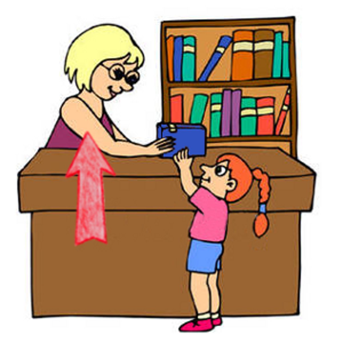 <p>es la persona que arregla los libros y ayuda a los usuarios en la biblioteca.</p>