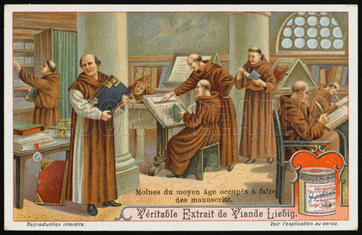 <p>a religious community of men (called monks) who have given up their possessions to devote themselves to a life of prayer and worship.</p>