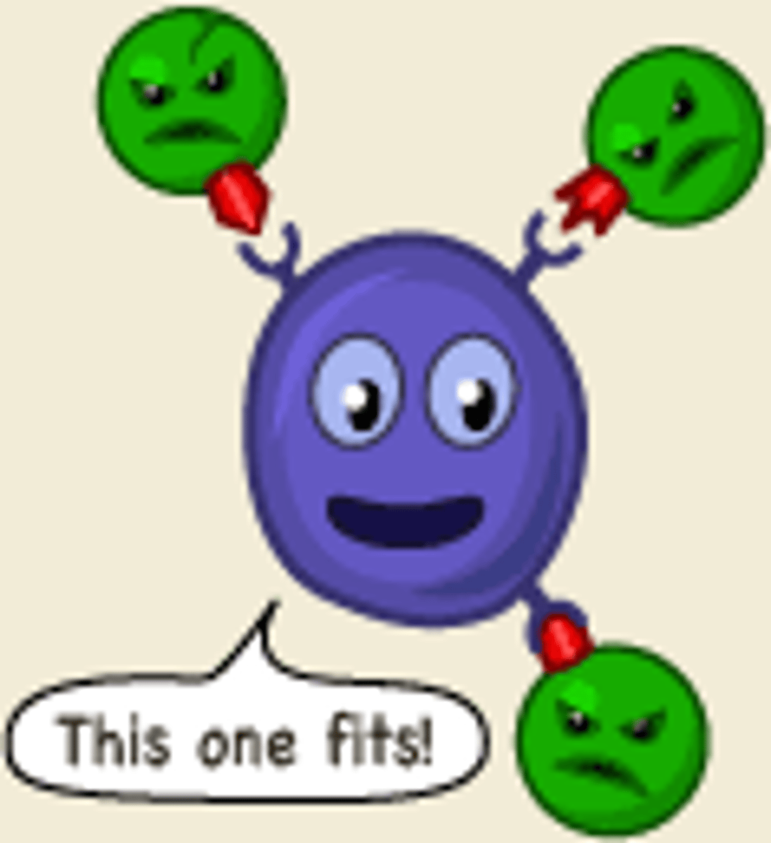 <p>The ability to produce antibodies in the human host.</p>