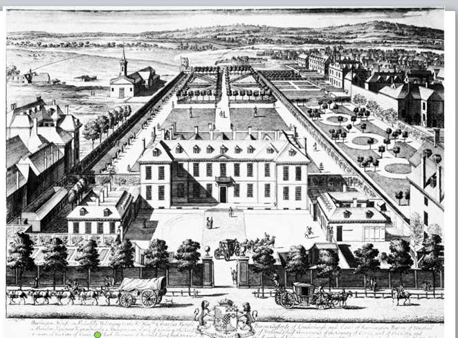 <p>An example of 17th-century architecture in London, originally built as a private residence but later became a public gallery for art and culture. </p>