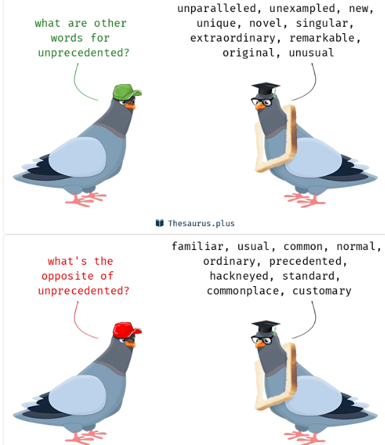 <p><span style="background-color: transparent;">unprecedented</span></p>