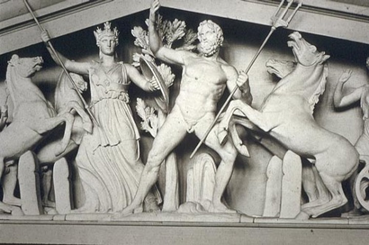 <p>Contest between Athena and Poseidon.</p>