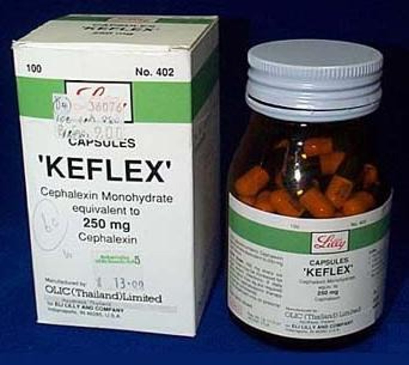 <p><strong>Brand:</strong> Keflex</p><p><strong>Class:</strong> Cephalosporin Antibiotic</p><p><strong>Drug Interactions:</strong></p><p><strong>1)</strong> <span class="bgP">reduce effectiveness of birth control</span></p><p><strong>2)</strong> <span class="bgP">Increased risk of bleeding with anticoagulants</span></p><p><strong>Indication:</strong> Bacterial Infection</p><p><strong>Schedule</strong>: NCLM</p>