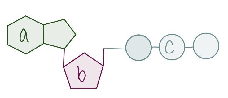 <p>Label the ATP molecule</p>