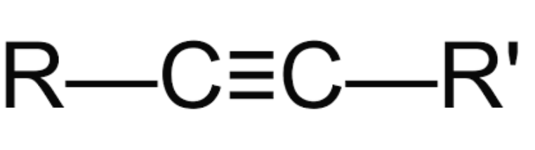 <ul><li><p>triple bonded alkane </p></li><li><p>name where triple bonds are located</p></li></ul>