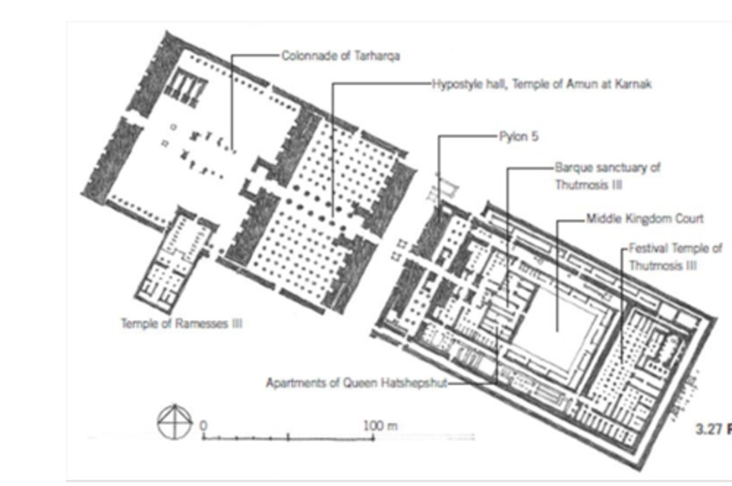 <p>Egypt, 1950 BCE: large temple complex; axial organization</p>