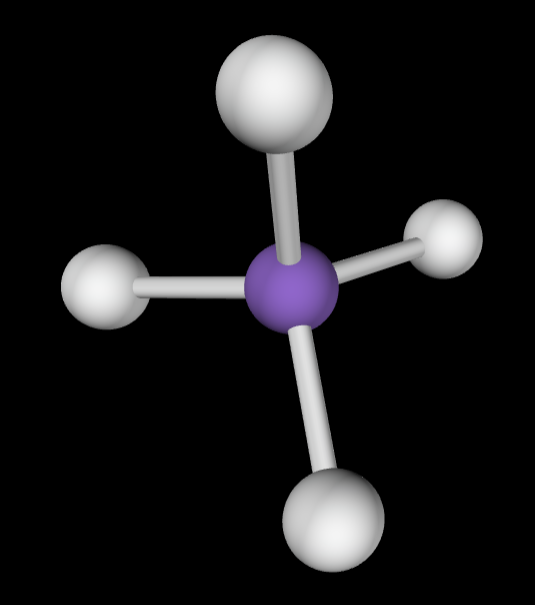 <p>Molecular Geometry: Tetrahedral</p>