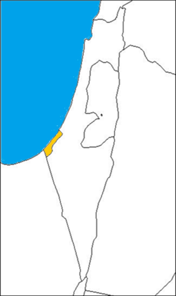 <p>What piece of land is highlighted in yellow?</p>