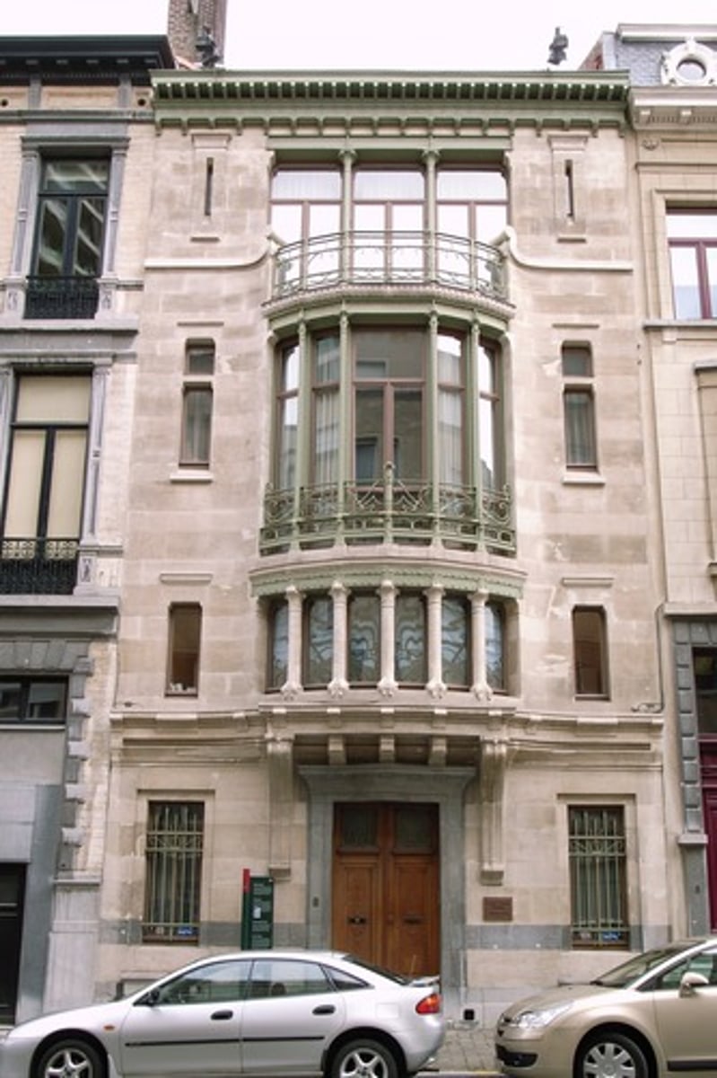 <p>Tassel House, Brussels<br>Considered first Art Nouveau work</p>