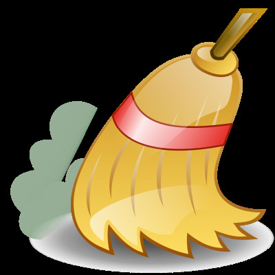 <p>to sweep the floor</p>