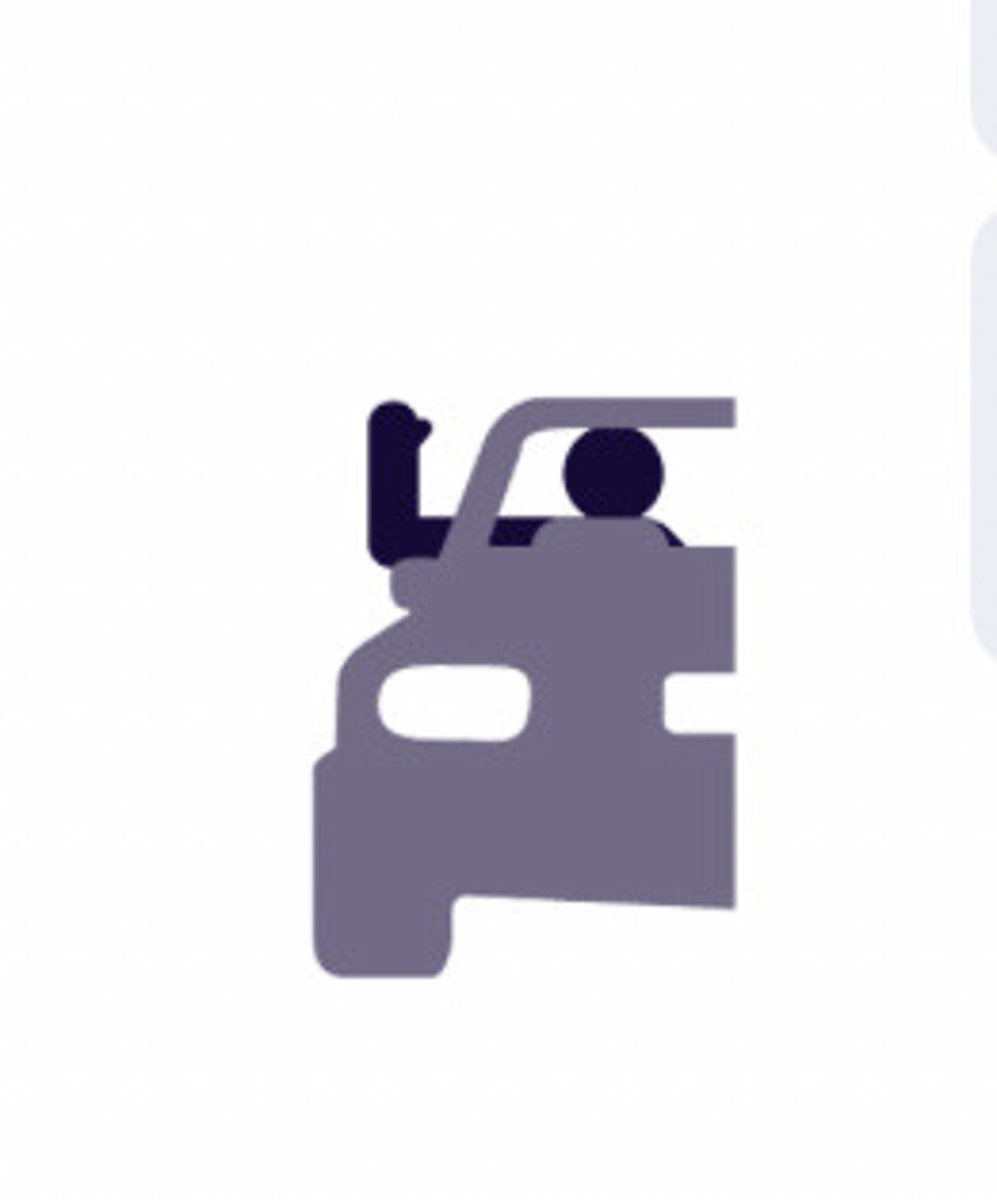 <p>turn right.</p>