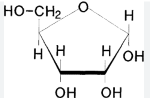 <p>C5 H10 O5</p>