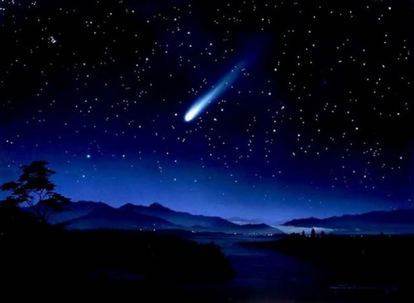 <p>a streak of light in the sky that happens when a meteoroid hits the earth's atmosphere and air friction causes the meteoroid to melt or vaporize or explode</p>