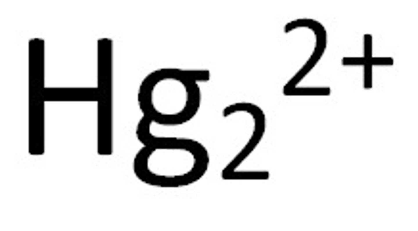 <p>Hg2^{2+} </p>