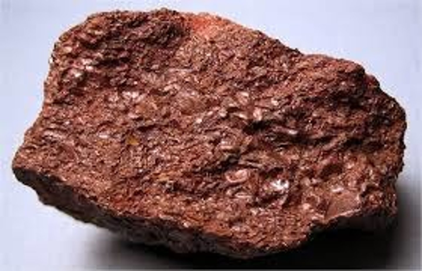 <p>Red</p><p>Streak: RED</p><p>Luster: Dull</p><p>Hardness: 1.5 -3</p><p>Cleavage: None</p><p>Other Properties: 2 forms</p>