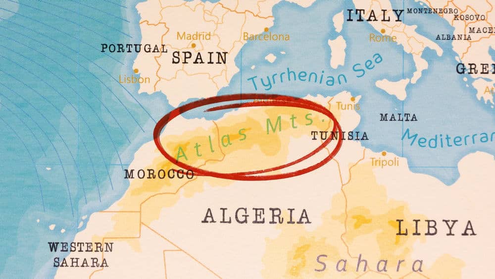 <p>What are the Atlas Mountains?</p>