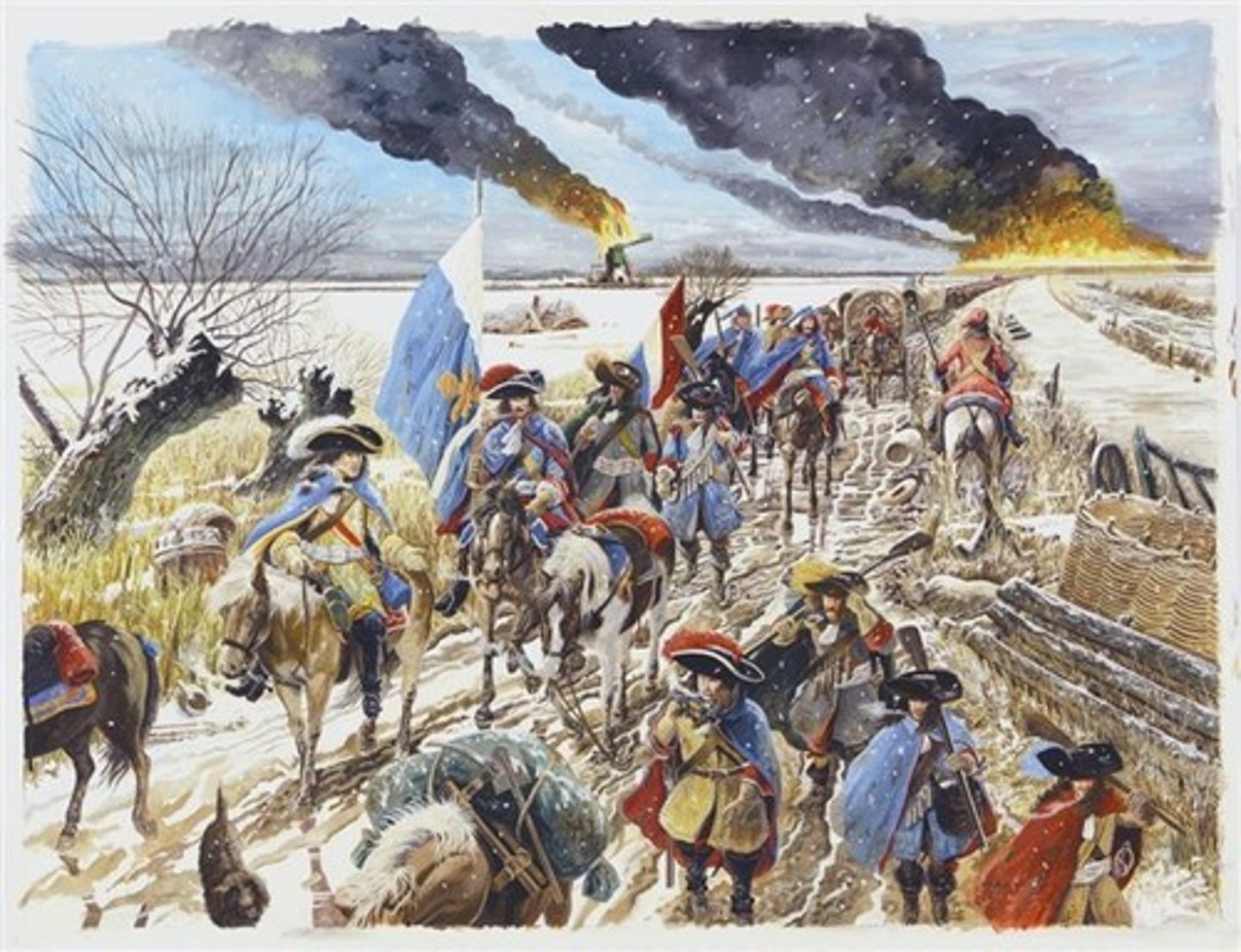 <p>Het jaar 1672, waarin de Republiek werd aangevallen door Engeland, Frankrijk en twee Duitse staatjes</p>