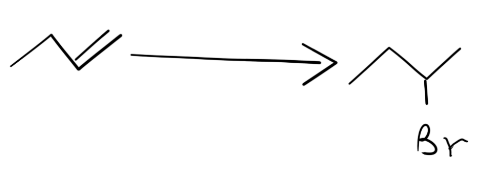 <p>What is the reactant for this</p>