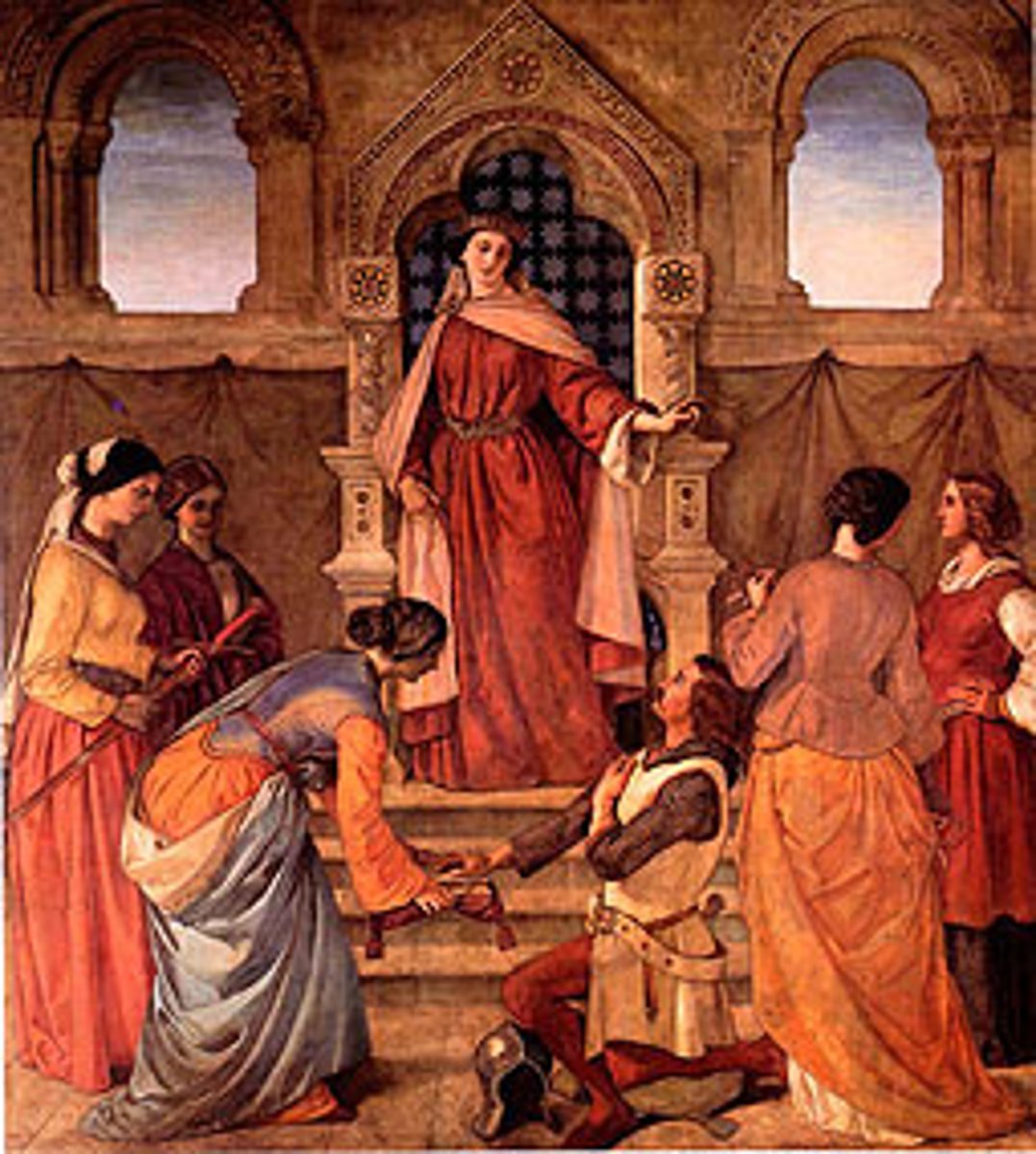 <p>Not applicable, largely due to the chirvalric theme and short length of the story.</p>