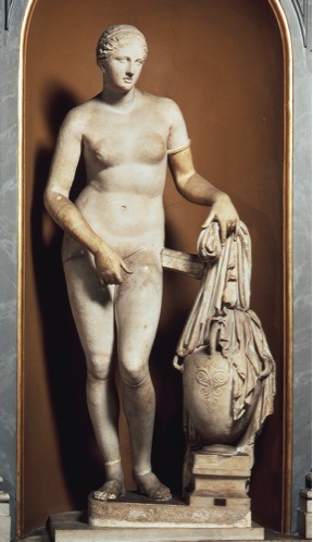 <p>Praxiteles, Aphrodite of Knidos</p>