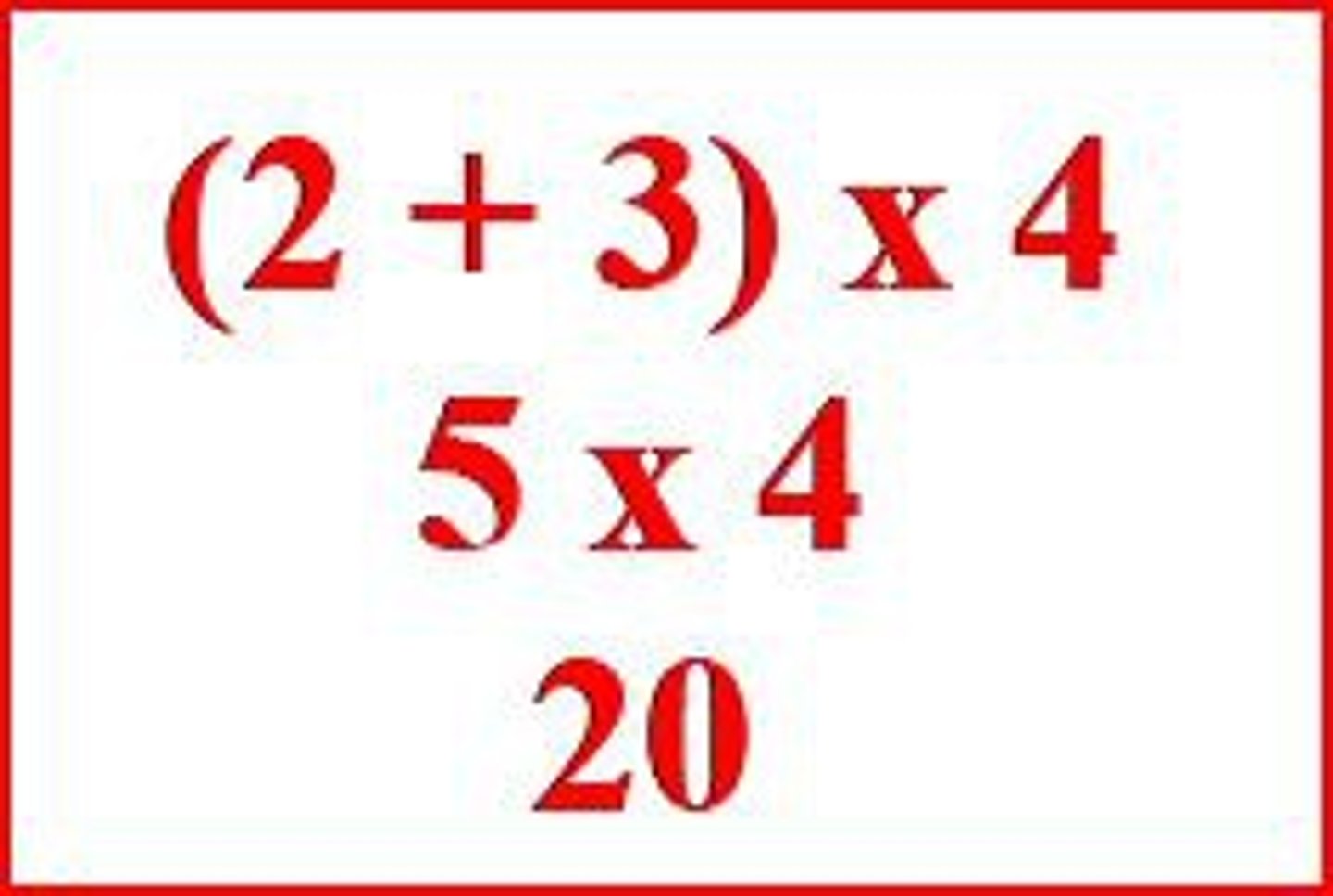 <p>Used in mathematics as grouping symbols for operations. When simplifying an expression, the operations between these symbols are performed first.</p>