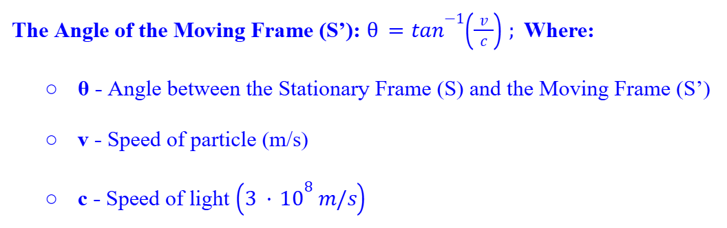 <p>The angle of the moving frame cannot exceed 45<sup>o</sup>.</p>