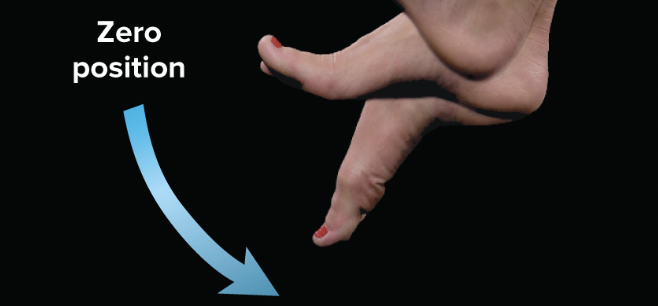 <p>movement of the foot so the toes point downward</p>