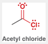 <p>acyl chloride</p><p>acetyl chloride (pictured)</p>