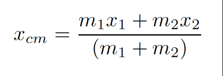 <p>You add up all of the individual block lengths (for their centre of mass) and then divide by the total mass</p>