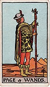 <p>Page of Wands</p>