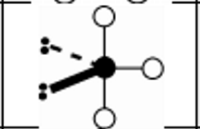 <p>bonding: 3</p><p>lone electrons: 2</p>