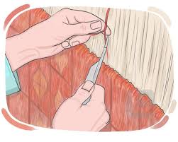 <p><span>to form fabric by interlacing threads on a loom.</span><br></p>