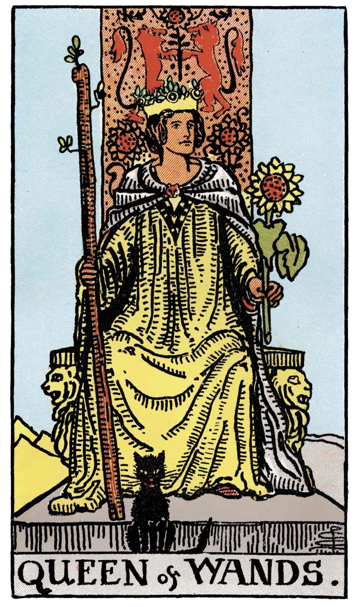 <p>Queen of Wands</p>